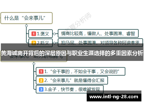 黄海诚离开背后的深层原因与职业生涯选择的多重因素分析